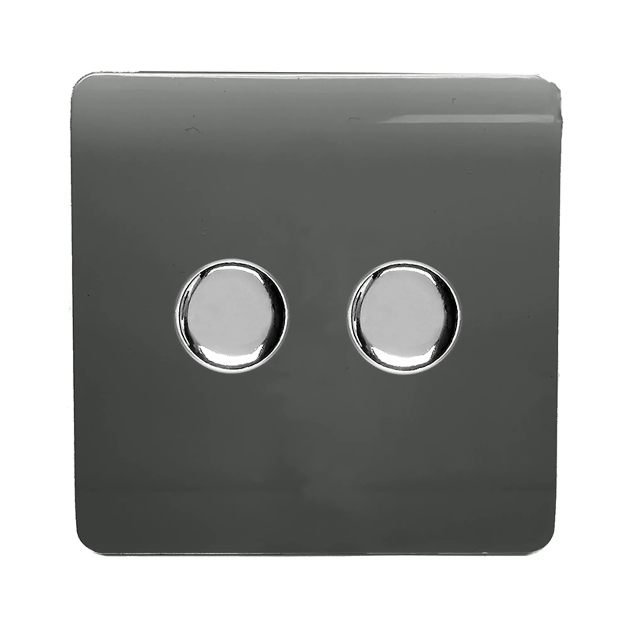 ART-2LDMCH  2 Gang 2 Way LED Dimmer Switch Charcoal